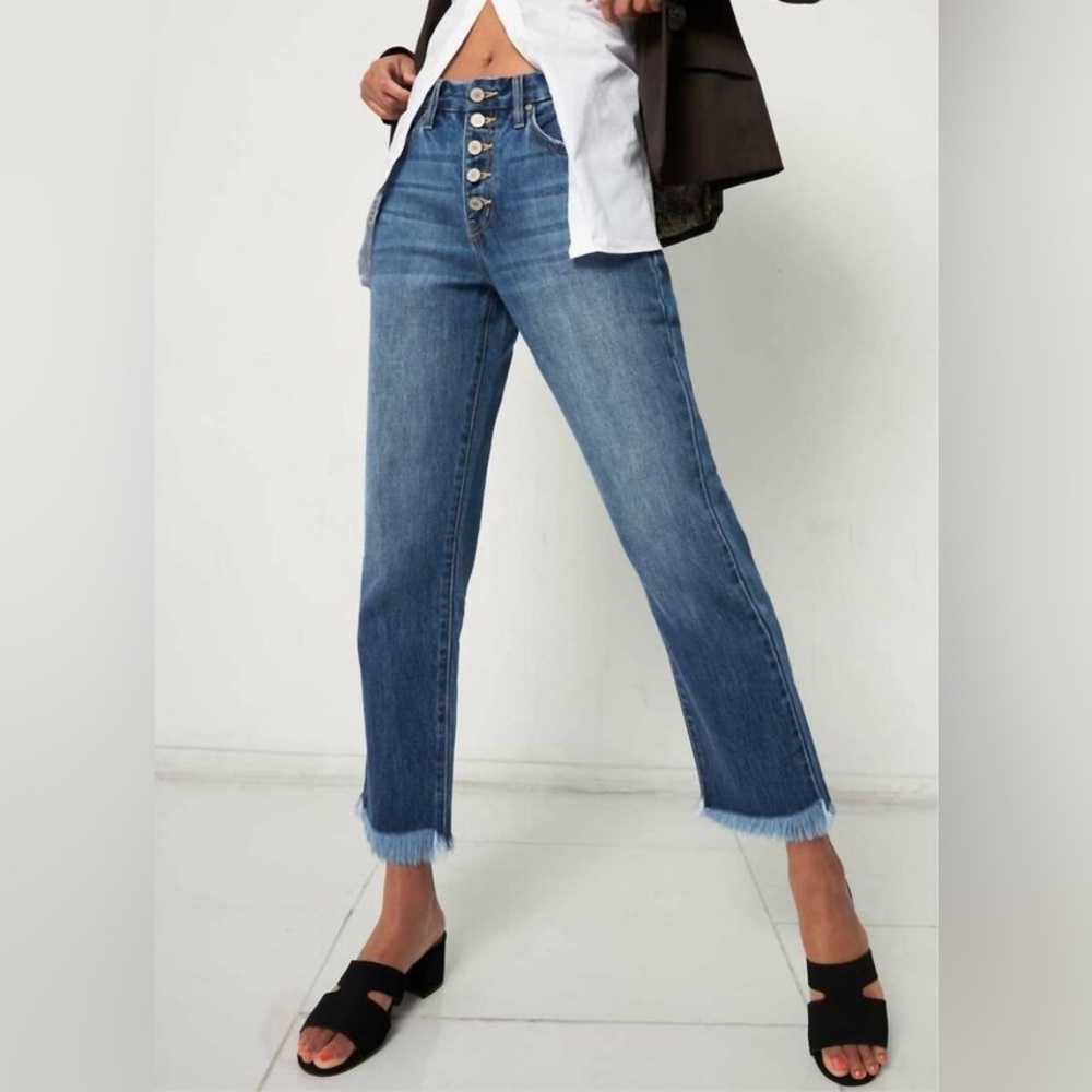 KanCan Blue Straight Leg Women's Jeans - Sz 11/29